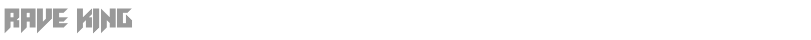 Rave King font preview